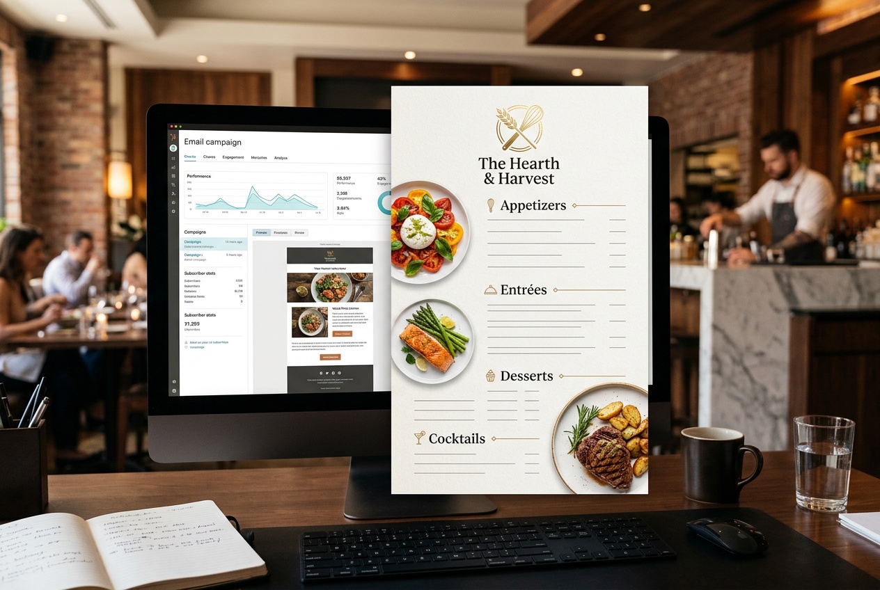 Email Marketing Dashboard for Restaurants